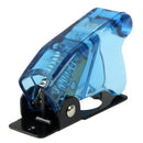 4 PCS DIY Transparent Blue Safety Flip Cover for Toggle Switch(Blue)