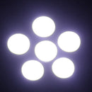 1157 White 6 LED 5050 SMD Car Signal Light Bulb (Pair)
