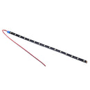 10 PCS 30cm 15 LED Waterproof Flexible Car Strip Light, DC 12V(White Light)