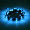 10 PCS 60cm 30 LED Waterproof Flexible Car Strip Light, DC 12V(Ice Blue Light)