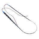 10 PCS 60cm 30 LED Waterproof Flexible Car Strip Light, DC 12V(Ice Blue Light)