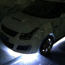 5 PCS 90cm 45 LED Waterproof Flexible Car Strip Light, DC 12V(White Light)