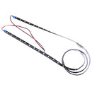 5 PCS 120cm 60 LED Waterproof Flexible Car Strip Light, DC 12V(Green Light)