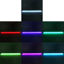 Full Colors 48 LED 5050 SMD Car Knight Rider Strip Light with Remote Control, 30 Modes of Scanning, Length: 56cm