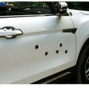 6 PCS Anti-scratch Bullet Hole Decoration Car 3M Sticker, Size: 4cm x 4cm