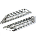 Car Decoration Stickers (Pair)(Silver)