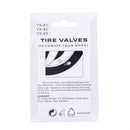 Blue Anodized Aluminum Tire Valve Stem Caps 4 pcs(Blue)
