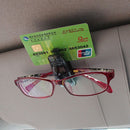 SHUNWEI Car Multifunctional Sunglass Clip / Paper Business Card Clip(Black)