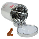Portable 7 Color LED Light Car Automobile Ashtray Cigarette Holder, Size: 66 x 99 mm(White)