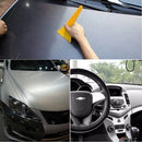 Protective Decoration Car 3D Carbon Fiber PVC Sticker, Size: 152cm(L) x 50cm(W), Silver(Silver)