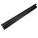 Protective Decoration Car 3D Carbon Fiber PVC Sticker, Size: 152cm(L) x 50cm(W), Black(Black)