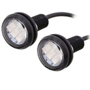 2 PCS MZ 22.5mm 1.5W 150LM Green Light 3 LED SMD 5630 Spotlight Eagle Eye Light Daytime Running Light for Vehicles