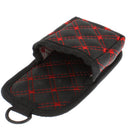 PU Leather Multifunctional Car Storage Pouch / Cell Phone Pocket (Red)