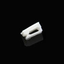 100 PCS Adhesive Backed Cable Clip Set(White)