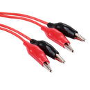 Dual End Alligator Test Lead Probe Clip Cable, Length: 75cm