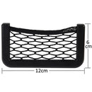 Car Net Pockets 12cm x 6cm Automotive Storage String Bag with Adhesive
