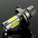 H4 6W White LED Fog Light for Vehicles, DC 12V-24V