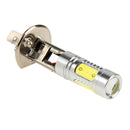 H1 6W White LED Fog Light for Vehicles, DC 12V-24V