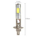 H1 6W White LED Fog Light for Vehicles, DC 12V-24V