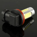 H11 11W White LED Fog Light for Vehicles, DC 12V