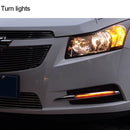 2 PCS 2x 2W Waterproof Eagle Eye Light White LED Light for Vehicles, Cable Length: 60cm(Silver)