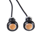 2 PCS 3W Waterproof Eagle Eye light LED Light for Vehicles, Cable Length: 60cm(Pink Light)