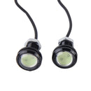 2 PCS 3W Waterproof Eagle Eye light LED Light for Vehicles, Cable Length: 60cm(Ice Blue Light)