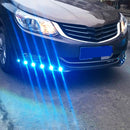2 PCS 3W Waterproof Eagle Eye light LED Light for Vehicles, Cable Length: 60cm(Ice Blue Light)