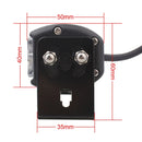 2 PCS 6 inch 6 LED 2 x 18W Car Flash Warning Light Red + Blue Change White Waterproof Emergency Light, DC 12V