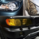 Protective Decoration Bright Surface Car Light Membrane /Lamp Sticker, Size: 195cm x 30cm(Transparent)