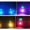 Protective Decoration Bright Surface Car Light Membrane /Lamp Sticker, Size: 195cm x 30cm(Transparent)