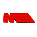 M Style Metal Chrome Badge Sticker