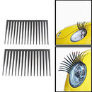2 PCS Etle Electric Eye Vehicle Eyelashes(Black)