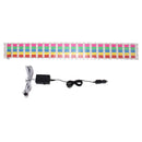 5 Colors Music Active EL Car Sticker Equalizer with Car Charger, Size: 90cm x 10cm