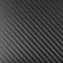 Car Decorative 3D Carbon Fiber PVC Sticker, Size: 127cm x 50cm(Black)