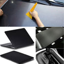 Car Decorative 3D Carbon Fiber PVC Sticker, Size: 127cm x 50cm(Black)