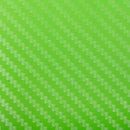 Car Decorative 3D Carbon Fiber PVC Sticker, Size: 127cm x 50cm(Green)