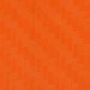 Car Decorative 3D Carbon Fiber PVC Sticker, Size: 127cm x 50cm(Orange)