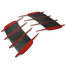 High Quality Car Decorative Stickers (2 pcs in one packaging, the price is for 2 pcs)(Black)