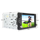 Rungrace Universal 6.2 inch Windows CE 6.0 TFT Screen In-Dash Car DVD Player with Bluetooth / GPS / RDS / ATV