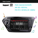 Rungrace 8.0 inch Android 4.2 Multi-Touch Capacitive Screen In-Dash Car DVD Player for KIA K2 with WiFi / GPS / RDS / IPOD / Bluetooth / DVB-T