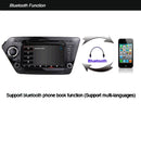 Rungrace 8.0 inch Android 4.2 Multi-Touch Capacitive Screen In-Dash Car DVD Player for KIA K2 with WiFi / GPS / RDS / IPOD / Bluetooth /ATV