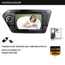 Rungrace 8.0 inch Windows CE 6.0 TFT Screen In-Dash Car DVD Player for KIA K2 with Bluetooth / GPS / RDS / ISDB-T