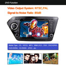 Rungrace 8.0 inch Windows CE 6.0 TFT Screen In-Dash Car DVD Player for KIA K2 with Bluetooth / GPS / RDS / ISDB-T