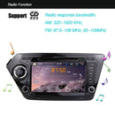 Rungrace 8.0 inch Windows CE 6.0 TFT Screen In-Dash Car DVD Player for KIA K2 with Bluetooth / GPS / RDS / ISDB-T