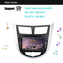 Rungrace 7.0 inch Windows CE 6.0 TFT Screen In-Dash Car DVD Player for Hyundai Verna with Bluetooth / GPS / RDS / ATV