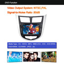 Rungrace 7.0 inch Windows CE 6.0 TFT Screen In-Dash Car DVD Player for Hyundai Verna with Bluetooth / GPS / RDS / ATV