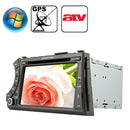 Rungrace 7.0 inch Windows CE 6.0 TFT Screen In-Dash Car DVD Player for Ssangyong Acyton Kyron with Bluetooth / GPS / RDS / ATV