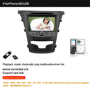 Rungrace 7.0 inch Windows CE 6.0 TFT Screen In-Dash Car DVD Player for Ssangyong Korando with Bluetooth / GPS / RDS / DVB-T