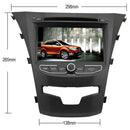 Rungrace 7.0 inch Windows CE 6.0 TFT Screen In-Dash Car DVD Player for Ssangyong Korando with Bluetooth / GPS / RDS / DVB-T